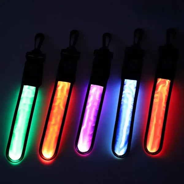 Backpack Reflective Strip Night Safety LED Reflector Light