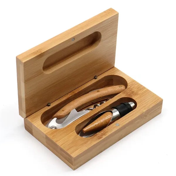 Bamboo Wine Set