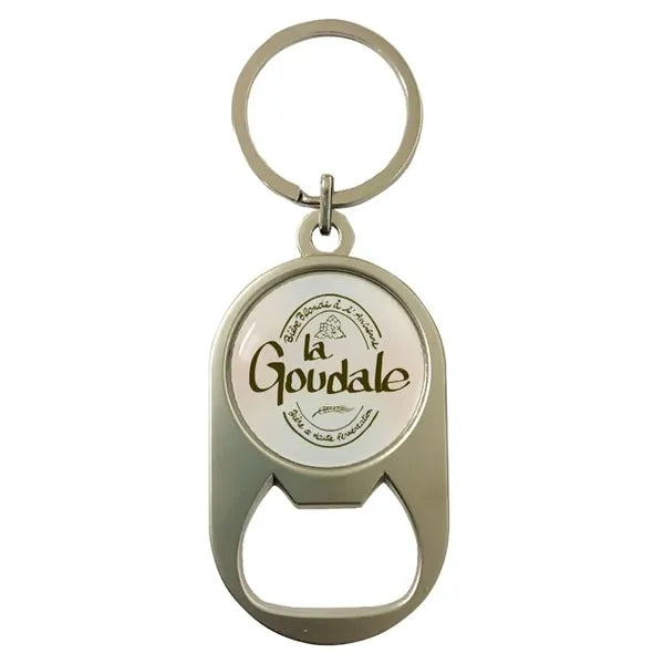 Multi-use Alloy Bottle Opener Keychain