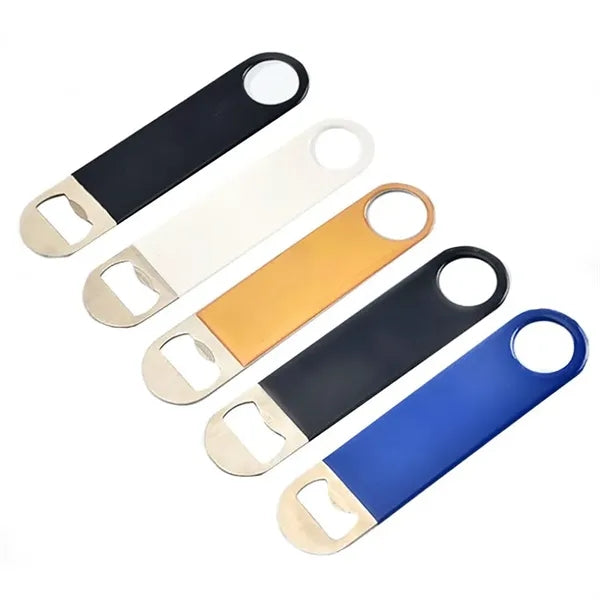 Colored Bottle Opener Keychain