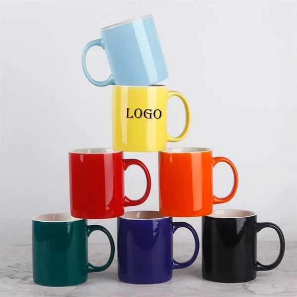 11 Oz. Smooth Glazed Ceramic Mug