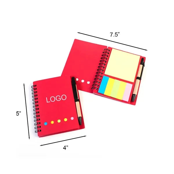 Notebook Pack Sticky Notes Pen Branding Gifts