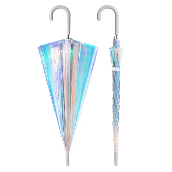 Colorful Transparent Holographic Umbrella
