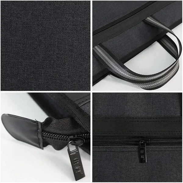 A4 Canvas Business Tote Briefcase
