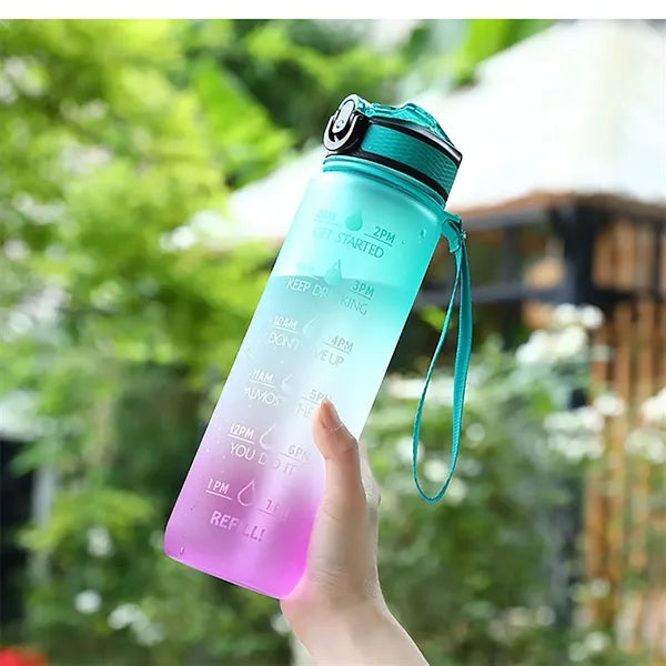 Outdoor Sports Water Bottle Hand Strap Cup Set