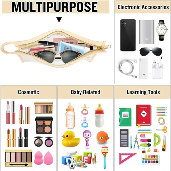 Summer Clear Makeup Transparent Toiletry Bag