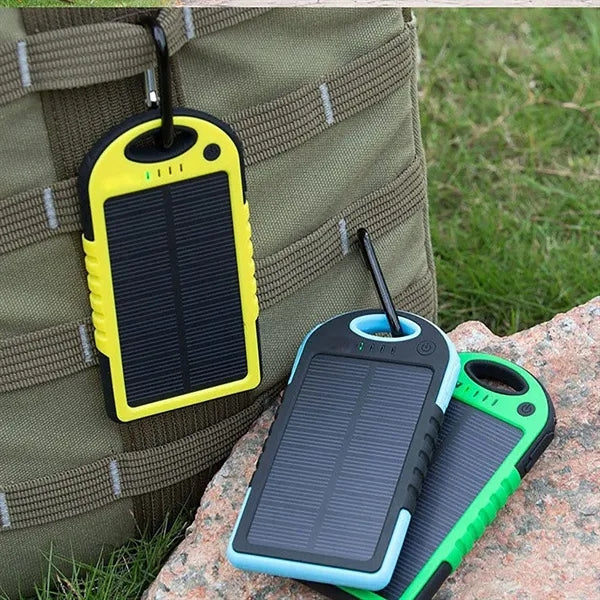 Solar Power Bank Camping Light