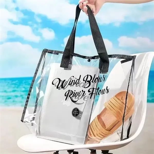 Clear PVC Tote Bags