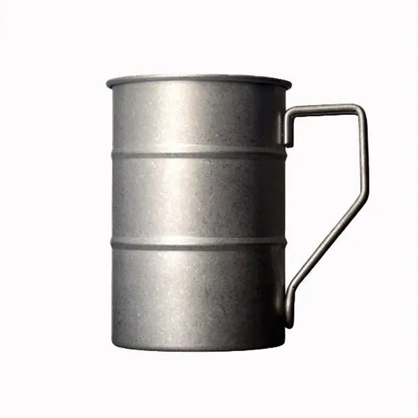 Outdoor Stainless Steel Coffee Cup With Handle