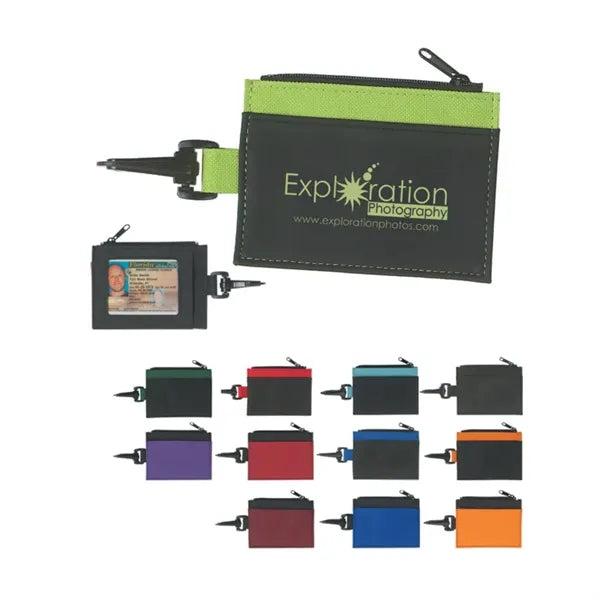 Unisex Universal Credit Card Change Wallet With Keychain