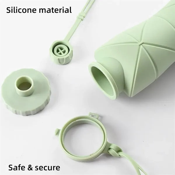 Outdoor Portable Silicone Collapsible Water Bottle