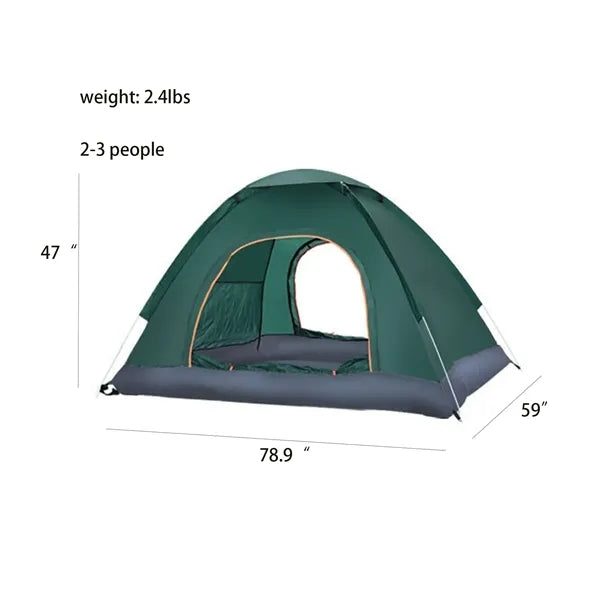 Instant Pop Up Outdoor Camping Tent With Carring Bag