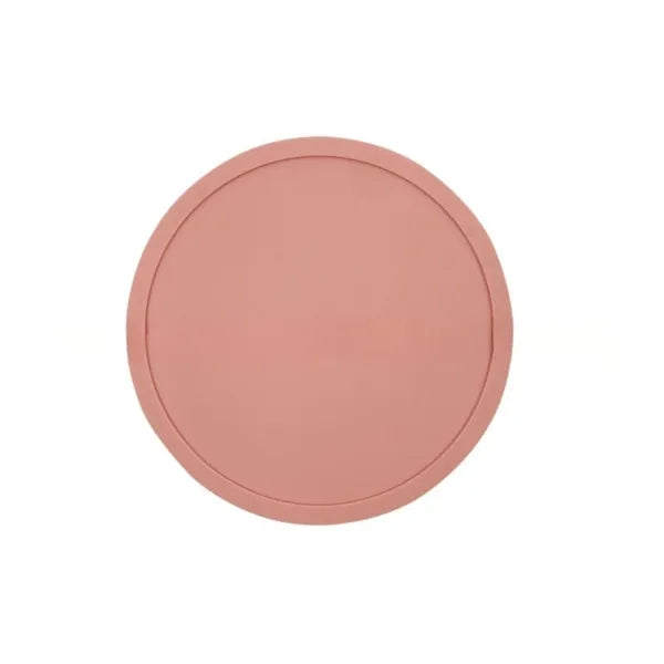 4-inch Round Silicone Coaster
