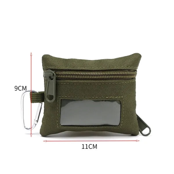 Multifunctional Card Holder Mini Coin And Earphone Bag