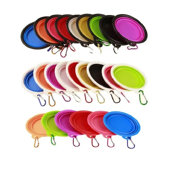Silicone Collapsible Dog Bowls