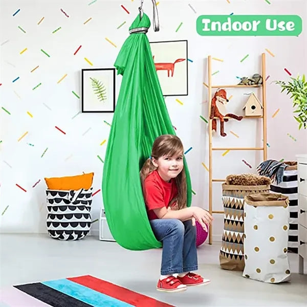 Indoor Outdoor Therapy Sensory Swing Hammock for Kids