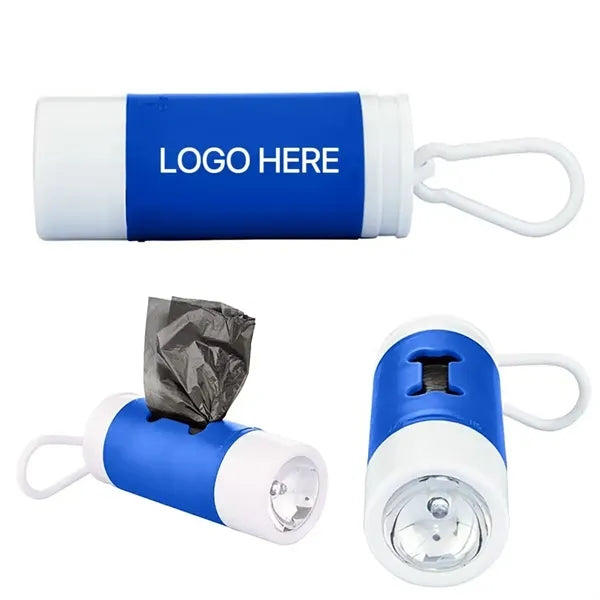 Pet Waste Disposal Bag Dispenser With Flashlight
