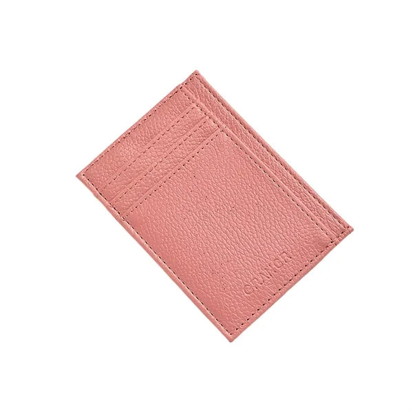 Minimalist PU Leather Slim Wallet