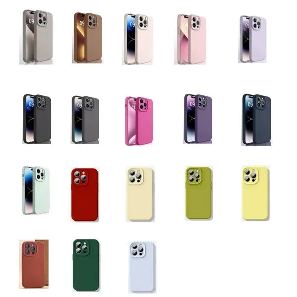 Compatible with iPhone 15 Liquid Silicone Case