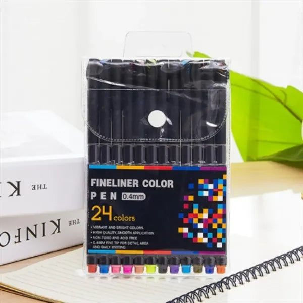 Journal Planner Colored Pens