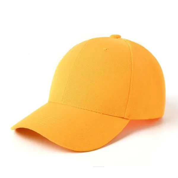 Youth Childrens Cotton Baseball Cap Plain Hat