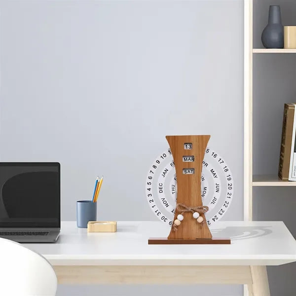 Wood Disc Calendar