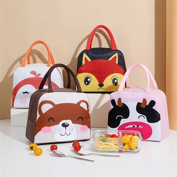 A lovely Oxford cloth insulated lunch bag