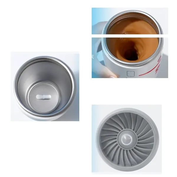 Turbine Shaped Mixing Vacuum Cup