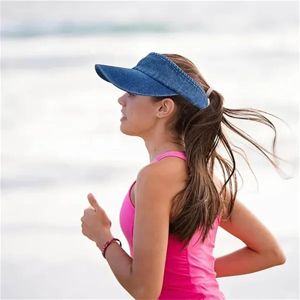 Adjustable Empty Top Sun Visor Hat