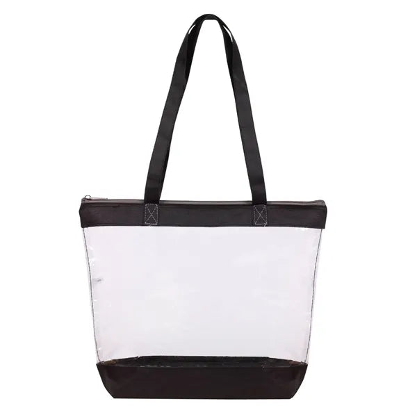 Everyday Clear Zipper Tote