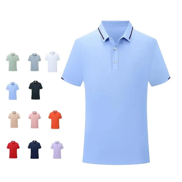 Quick-drying Custom Short-sleeved Work Clothes Polo Shirt
