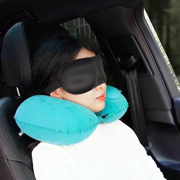 Earplug Eyeshade U-Shaped Portable Neck Pillow