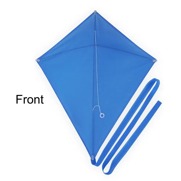 Diamond-shaped polyester disassembling kite