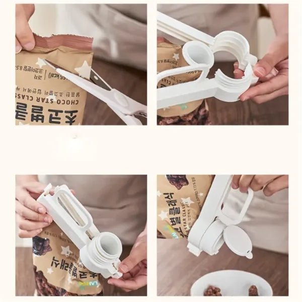 Food Bag Clips with Pour Spouts