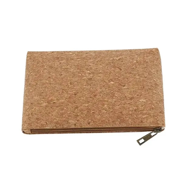 Cork cosmetic bag