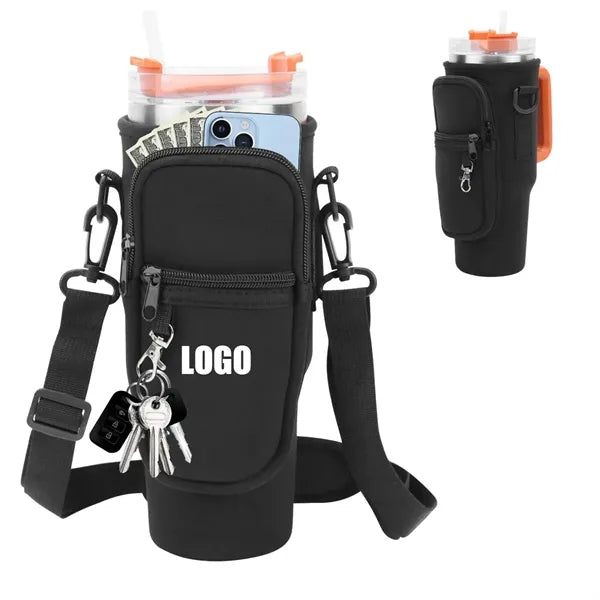 Neoprene 40oz Insulated Cup Sleeve with Handle