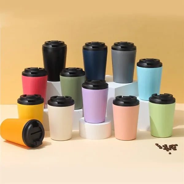 11.84 oz Simple Vacuum Stainless Steel Insulated Coffee Cup