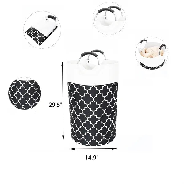 Portable Collapsible Large Capacity Storage Basket