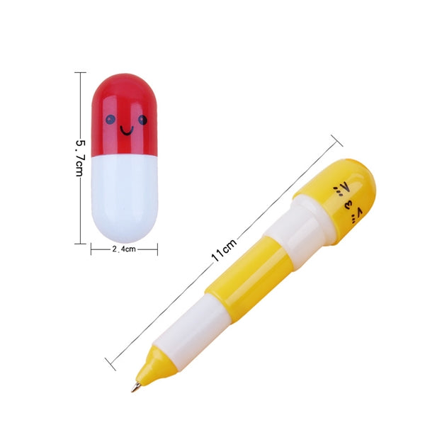 Pill Shape Ballpoint Pen