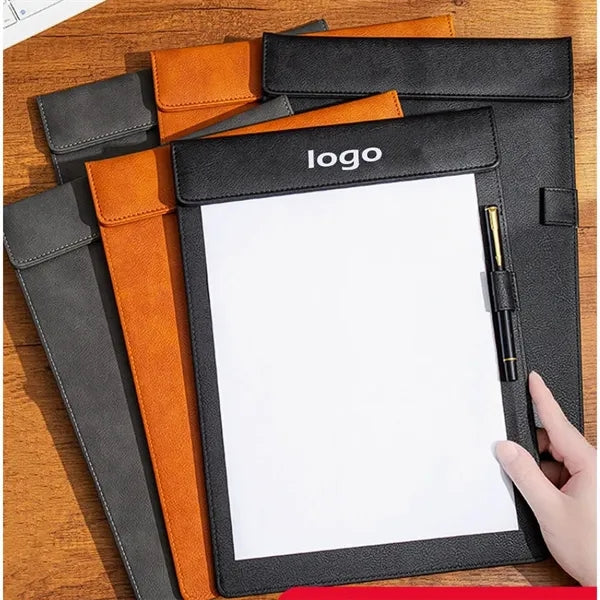 PU Material A4 Writing Padfolio