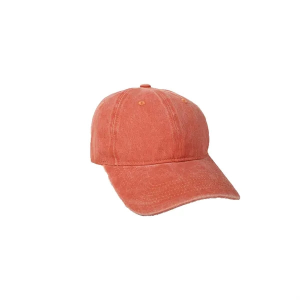 Washed Pigment Dyed Cotton Dad Baseball Cap