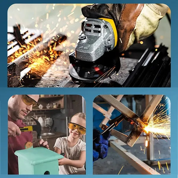 Anti-Fog Industrial Safety Goggles w/ Sponge Lining