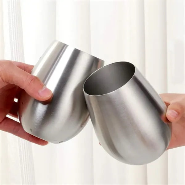 Colorful Stainless Steel Wine Glass
