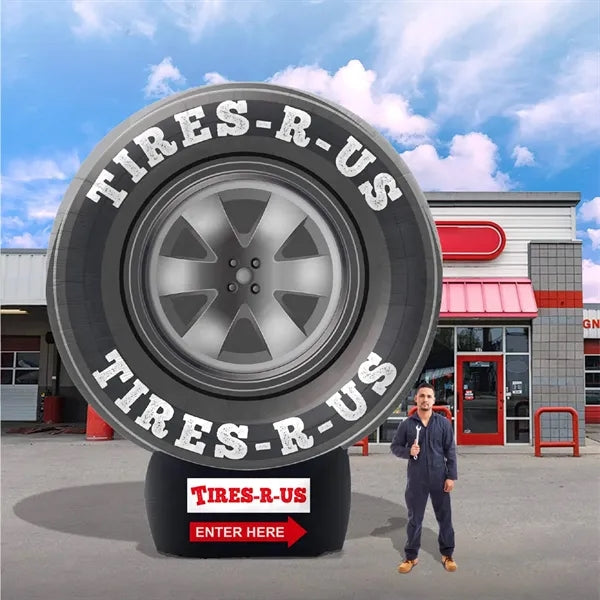 6ft Custom Giant Inflatable Tire