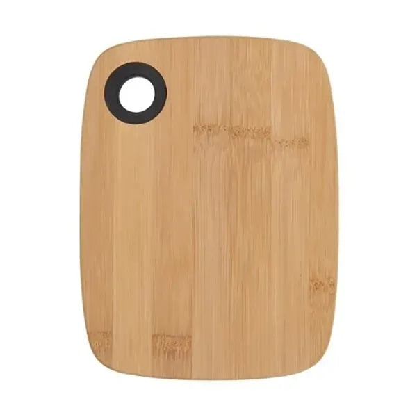 Small Bamboo Cutting Board w/Silicone Ring with Gift Box