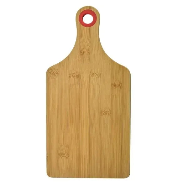 Bamboo Cheese Board w/Silicone Ring with Gift Box