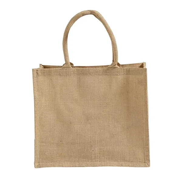 Mission Market Jute Tote Bag