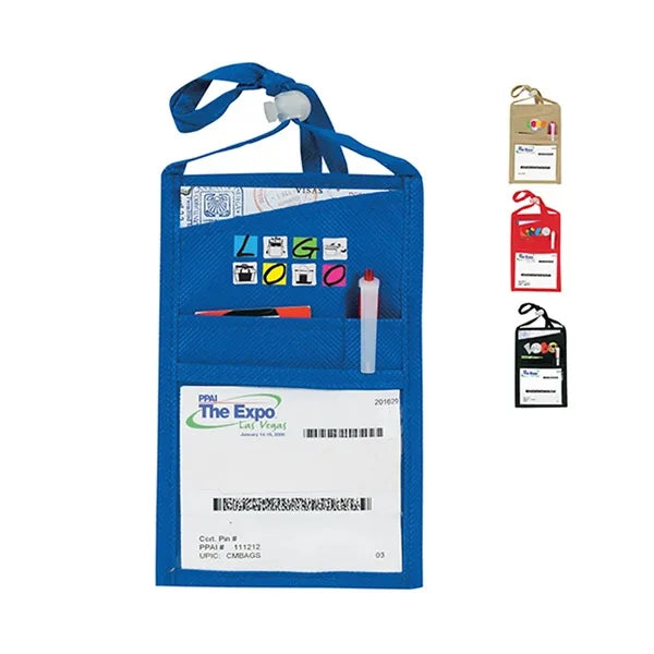 Double Window Badge Pouch