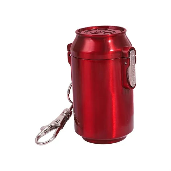 Portable Mini Coke Can Ashtray Keychain