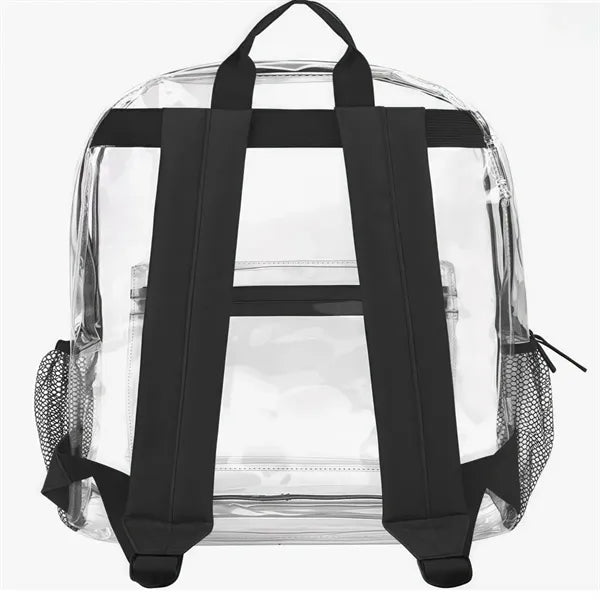 Clear Heavy Duty Waterproof Backpack with Padded Straps